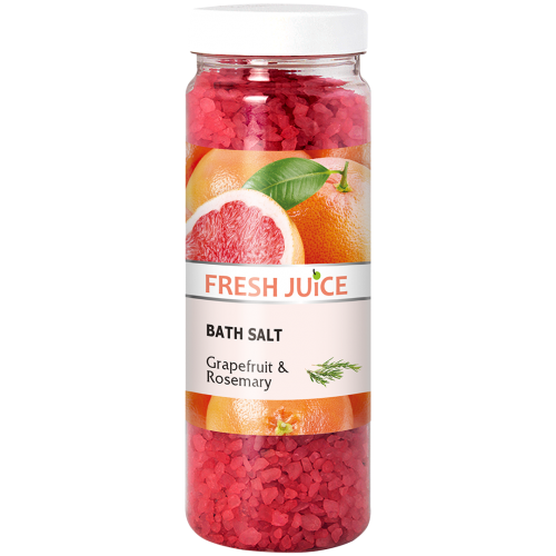 Fresh Juice Kúpeľná soľ Grapefruit a Rozmarín 700g